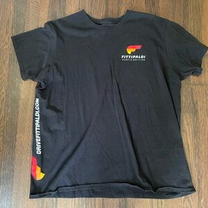 Mens Hanes black tee shirt